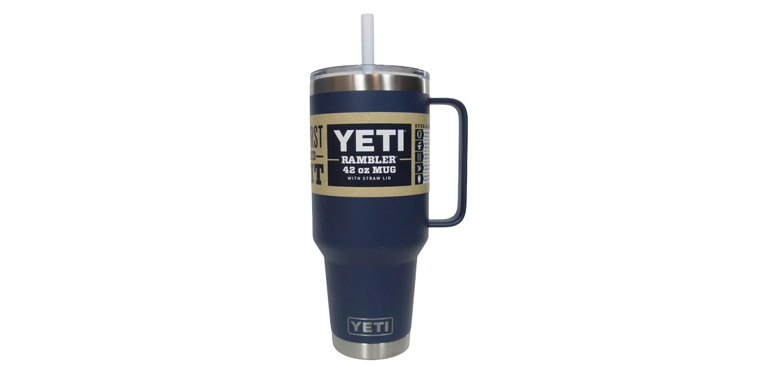 YETI(イエティ) Rambler 42oz Straw Mug With Straw Lid navy 水筒 買取実績