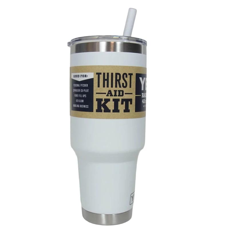 YETI(イエティ) Rambler 42oz Straw Mug With Straw Lid white ランブラー 42オンス ストローマグ 水筒 買取実績 画像