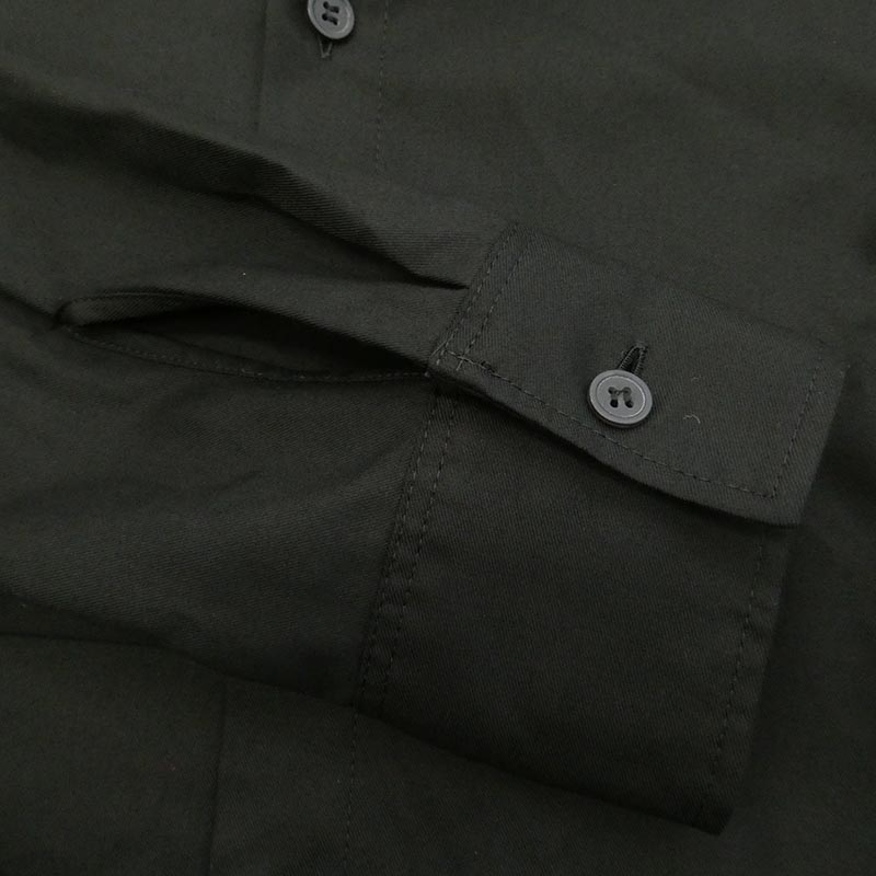 ヨウジヤマモト Ground Y 25AW GM-B02-209 TR VIYELLA ASYMMETERY SHIRT グラウンド ワイ ビエラ アシンメトリー レーヨン 長袖 ロングシャツ 買取実績 画像