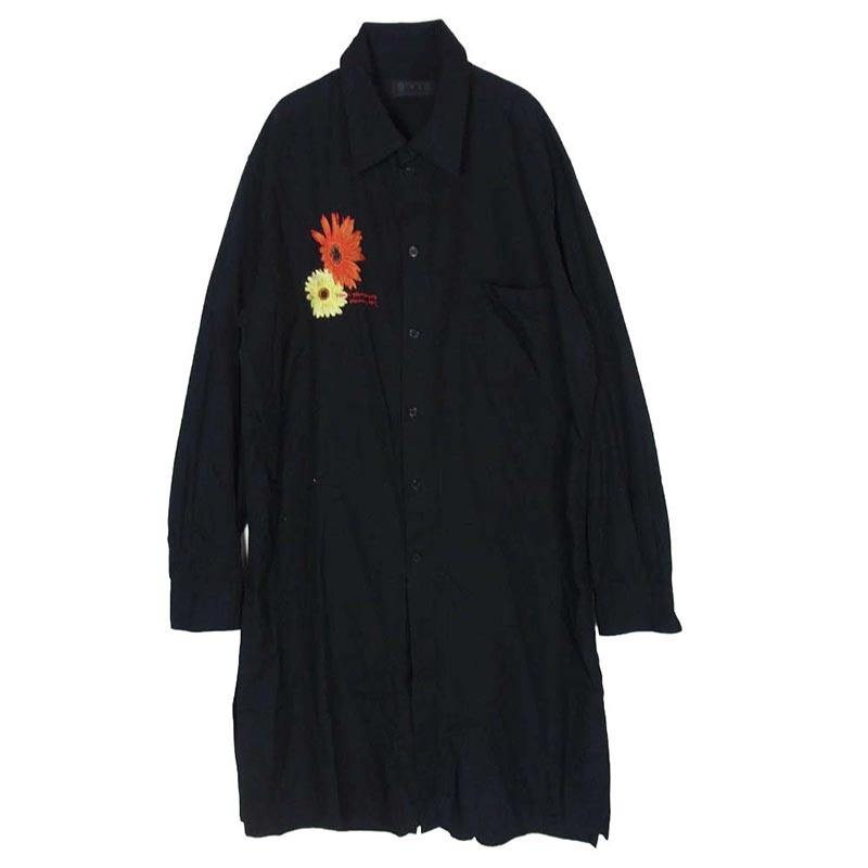 ヨウジヤマモト UH-B74-080 s’yte サイト 花柄 フラワー 刺繍 ロング 長袖 シャツ 買取実績