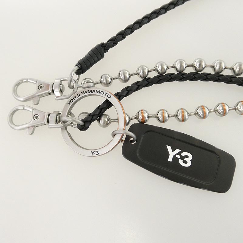 ヨウジヤマモト Y-3 ボール レザー ウォレットチェーン 買取実績 画像