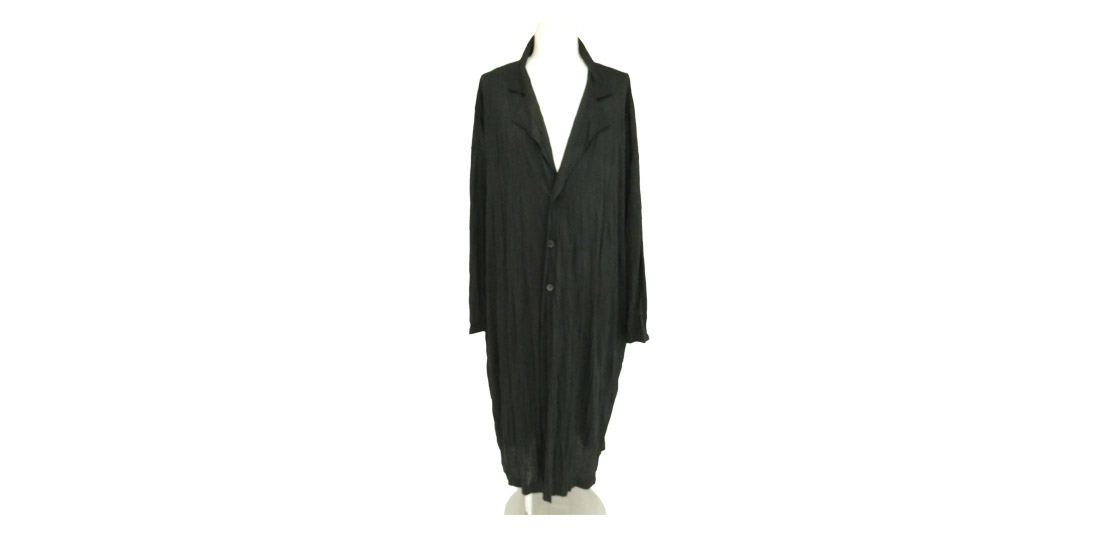ヨウジヤマモトプールオム 21SS HD-T11-270 TE/RY PLAIN STITCH WRINKLE LONG JACKET 買取実績