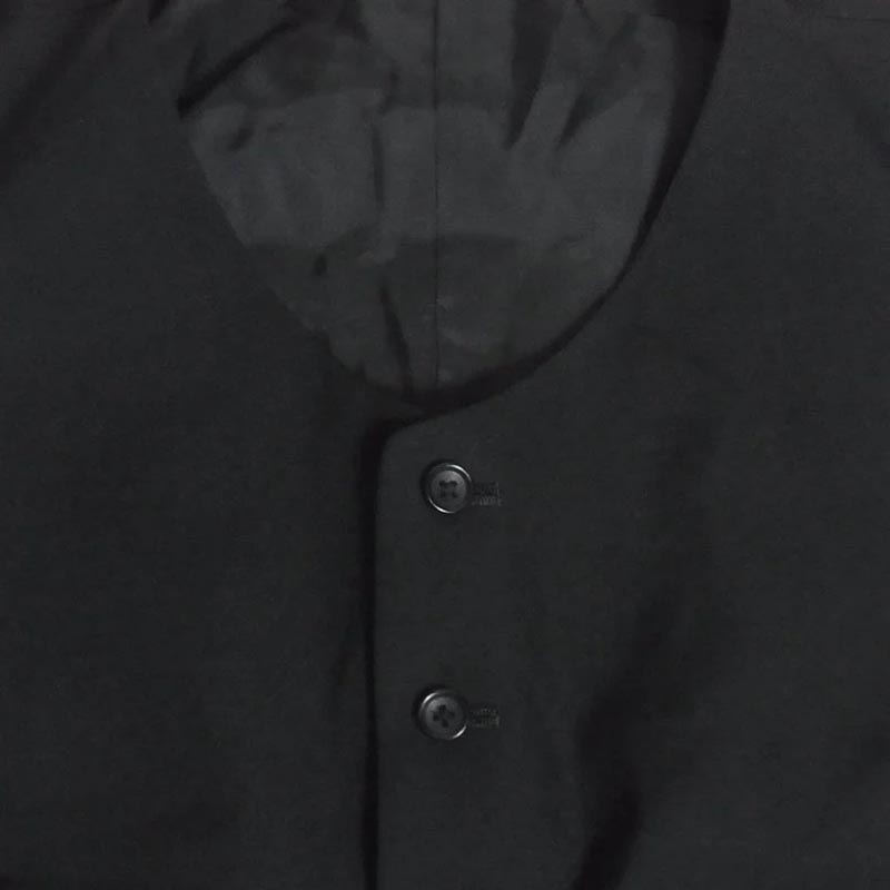 ヨウジヤマモトプールオム 23SS HZ-V07-100 GABARDINE W-VEST W / 6 PKT 100番シワギャバ ウールギャバジン 6ポケット ラウンドネック ジレ ベスト 買取実績 画像