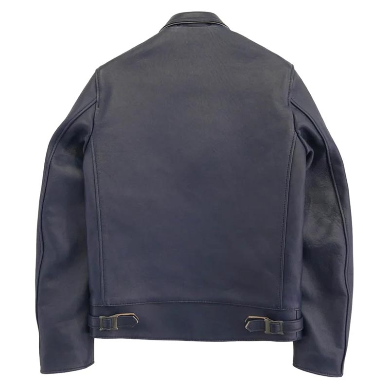 アディクトクローズ AD-01 CENTER-ZIP JACKET SHEEP シープスキン シングル ライダース ジャケット 買取実績 画像