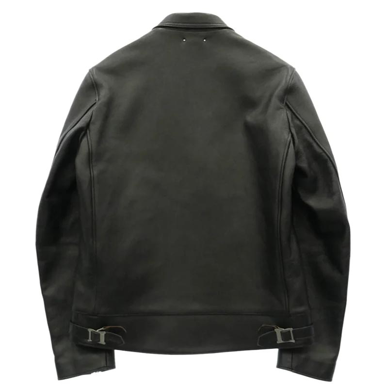 アディクトクローズ × MINEDENIM Double Riders マインデニム レザー シングル ライダース ジャケット 買取実績 画像
