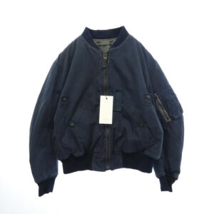 A.PRESSE(アプレッセ) 26AW 26AAP-01-34 VINTAGE SILK B-15C FLIGHT JACKET ヴィンテージ加工 シルクコットン リバーシブル ジップアップ フライトジャケット ボンバージャケット ブルゾン 買取実績 画像