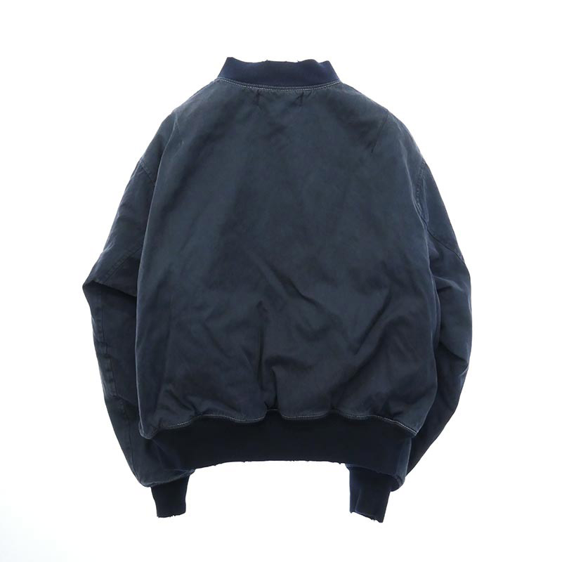 A.PRESSE(アプレッセ) 26AW 26AAP-01-34 VINTAGE SILK B-15C FLIGHT JACKET ヴィンテージ加工 シルクコットン リバーシブル ジップアップ フライトジャケット ボンバージャケット ブルゾン 買取実績 画像