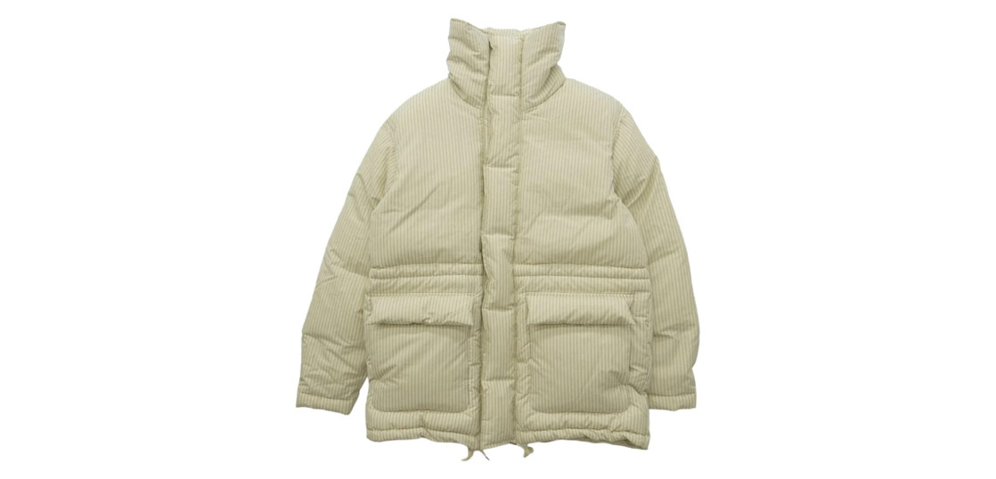 オーラリー 24AW A24AB02AT × TEKLA STRIPE DOWN JACKET 買取実績