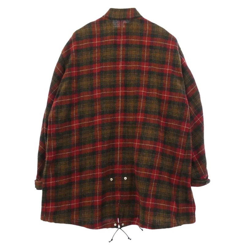 ベドウィンアンドザハートブレイカーズ 23AW 23AB5602 WOOL TYPE M-65 MILITARY COAT MOON社製 シェットランドウール生地 フィッシュテール モッズコート 買取実績 画像