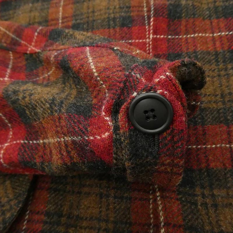 ベドウィンアンドザハートブレイカーズ 23AW 23AB5602 WOOL TYPE M-65 MILITARY COAT MOON社製 シェットランドウール生地 フィッシュテール モッズコート 買取実績 画像