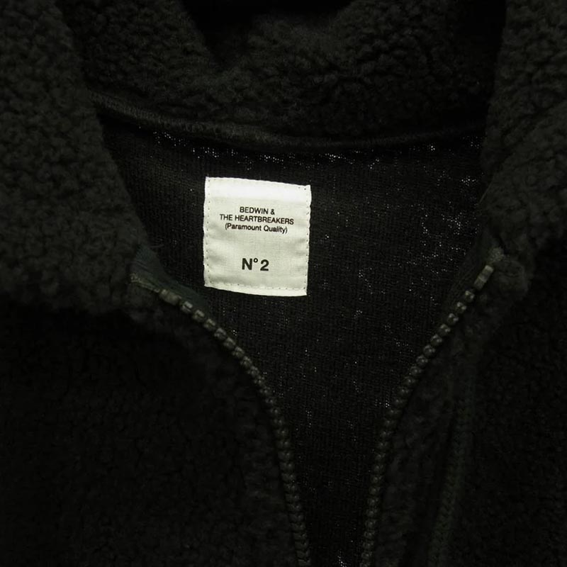 ベドウィンアンドザハートブレイカーズ 24AW 24AB2142 L/S BOA HOODIE GLEN ボアフリース フーデッド ジップアップ ジャケット パーカー 買取実績 画像