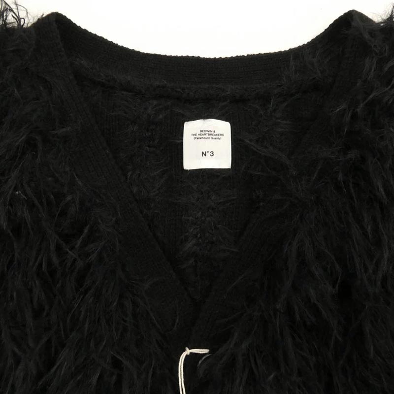 ベドウィンアンドザハートブレイカーズ 25AB3194 LONG HAIR MOHAIR CARDIGAN ロングヘア モヘア カーディガン 買取実績 画像
