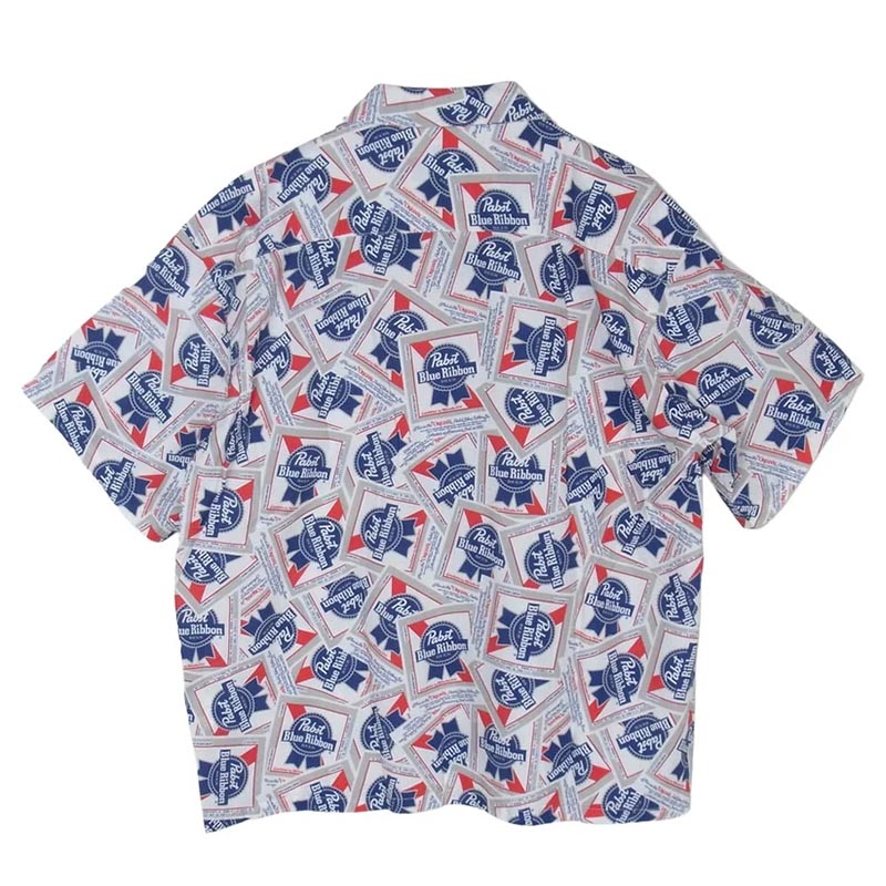 ベドウィンアンドザハートブレイカーズ 25SS 25SB1748 Pabst Ex. S/S OPEN COLLAR SHIRT COLIN 総柄 レーヨン オープンカラー 半袖 アロハシャツ 買取実績 画像