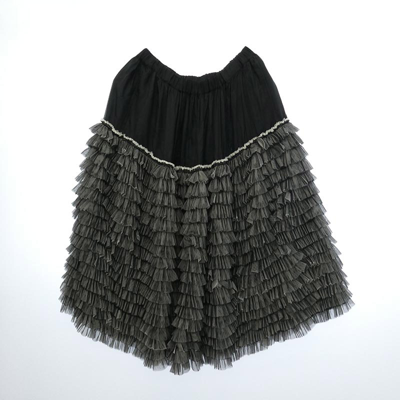 コムデギャルソン 23AW 1L-S010 BLACK Layered Ruffle Skirt 買取実績