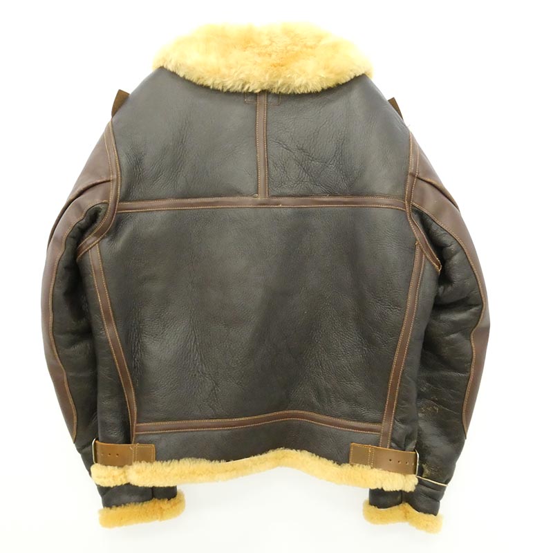 バズリクソンズ M83157 M品番 TYPE B-3 B.R.C.CORP社復刻 B-3 レザー フライト ジャケット 買取実績 画像