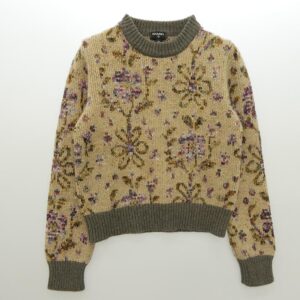 シャネル 22AW P73860K10588 ココマーク フローラル カシミア混 ニット セーター 買取実績 画像