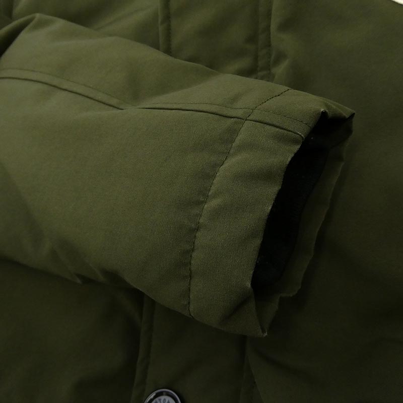 ダントン JD-8535 LAS TUSSAH DOWN JACKET タッサーラクーンファー付 ダウンジャケット 買取実績 画像
