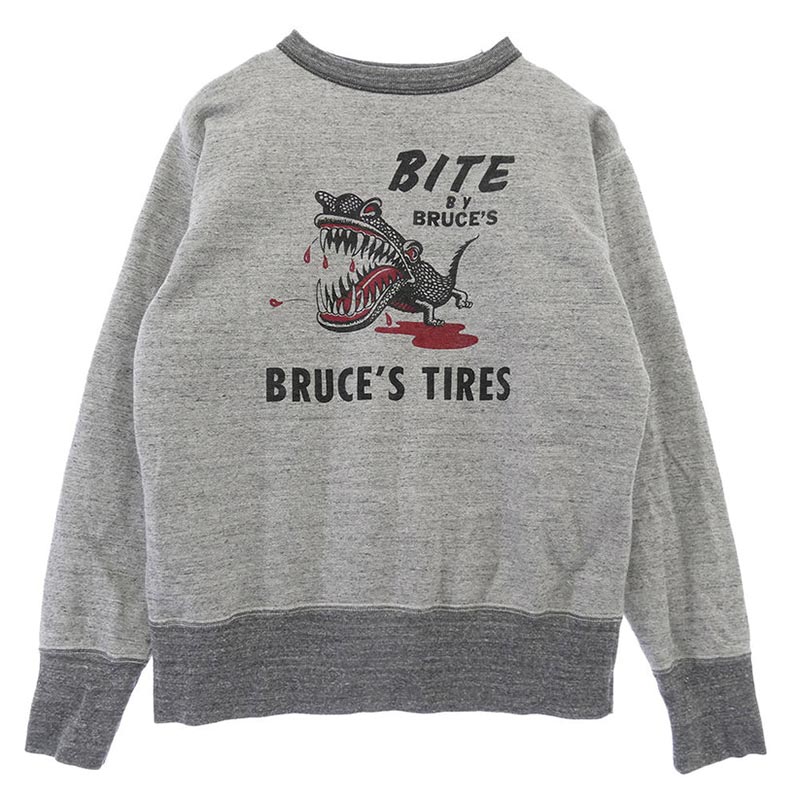 フリーホイーラーズ 2434006 BRUCE’S TIRES CREW NECKED SWEAT SHIRT  買取実績