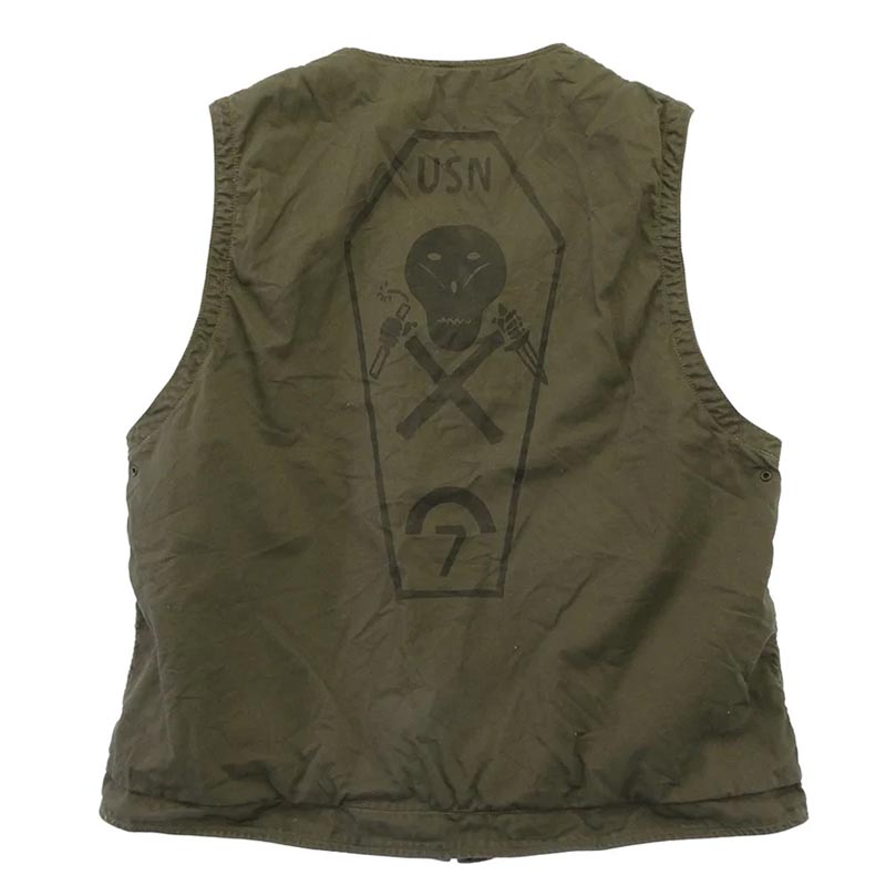 フリーホイーラーズ CIVILIAN MILITARY STYLE CLOTHING DECK VEST カスタム プリント デッキベスト 買取実績 画像