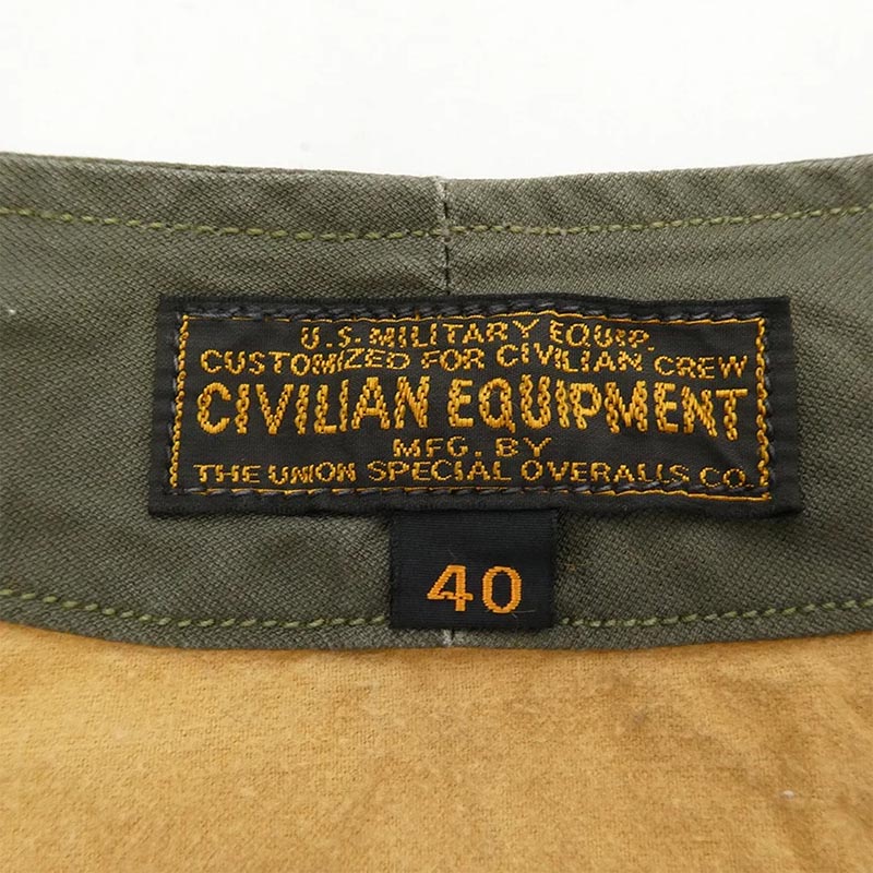 フリーホイーラーズ CIVILIAN MILITARY STYLE CLOTHING DECK VEST カスタム プリント デッキベスト 買取実績 画像