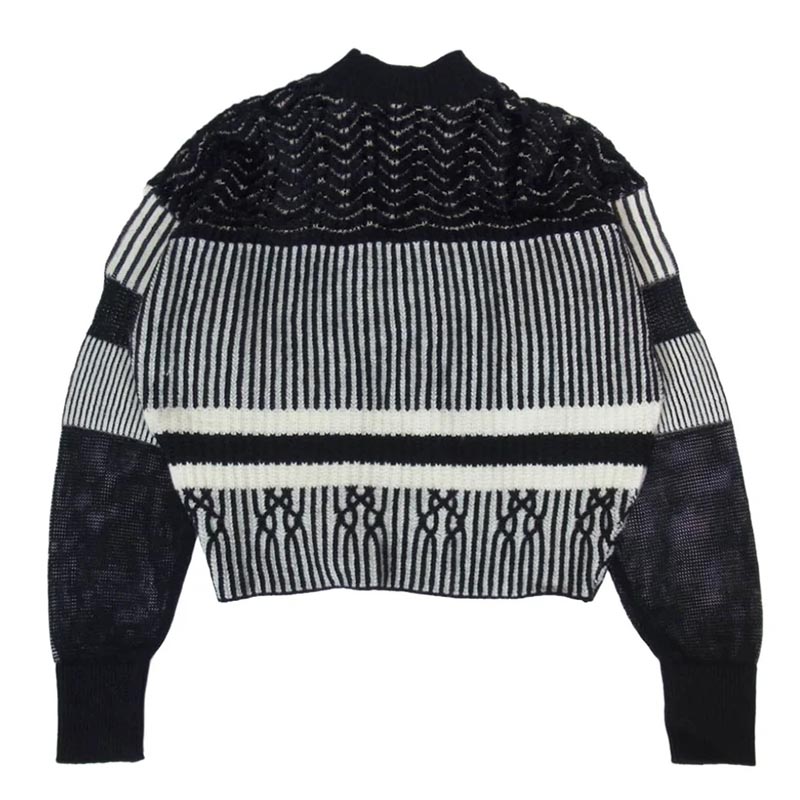 マメ クロゴウチ 18AW MM18AW-KN024 Plating Mole Knit Sweater ハイネック ニット 買取実績 画像