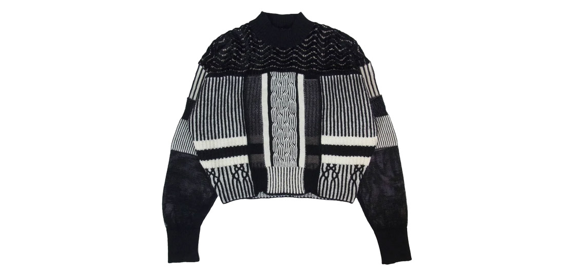 マメ クロゴウチ 18AW MM18AW-KN024 Plating Mole Knit Sweater 買取実績