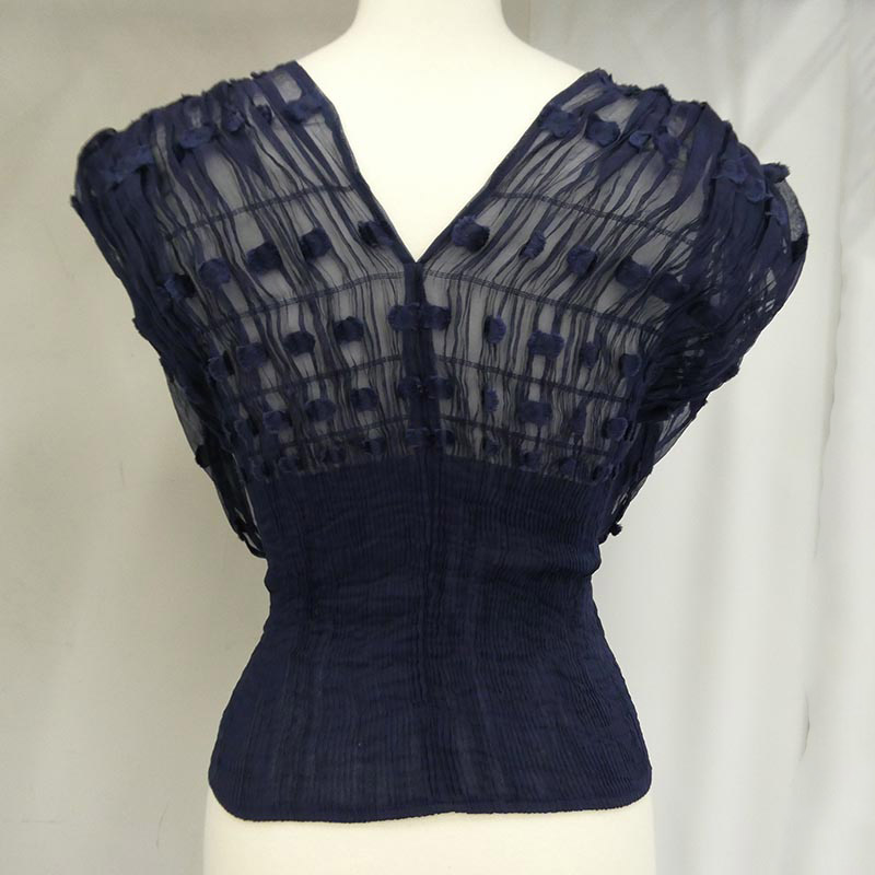 マメ クロゴウチ 19SS MM19SS-SH504 shirring tops トップス レース ノースリーブ 買取実績 画像