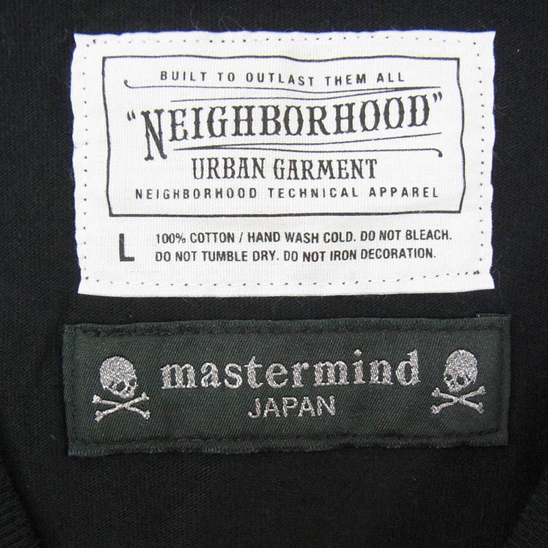 ネイバーフッド × mastermind JAPAN マスターマインドジャパン ロゴ スカル フレーム 半袖 Tシャツ 買取実績 画像