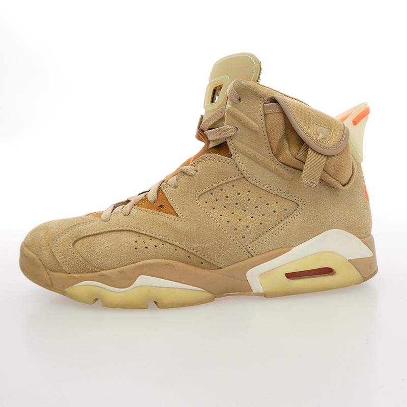 ナイキ 21AW DH0690-200 Travis Scott Air Jordan 6 British Khaki【フェイクバスターズ鑑定済】 買取実績