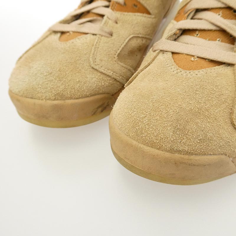 ナイキ 21AW DH0690-200 Travis Scott Air Jordan 6 British Khaki【フェイクバスターズ鑑定済】トラヴィススコット エアジョーダン6 ブリティッシュカーキ ハイカット スニーカー 買取実績 画像