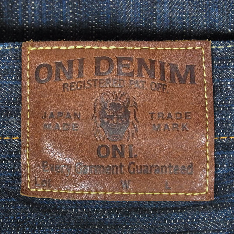 鬼デニム ONI270-鬼KASE 16oz 天然藍 鬼枷デニム メンズ レギュラーストレート デニム パンツ インディゴブルー系 W31 買取実績 画像
