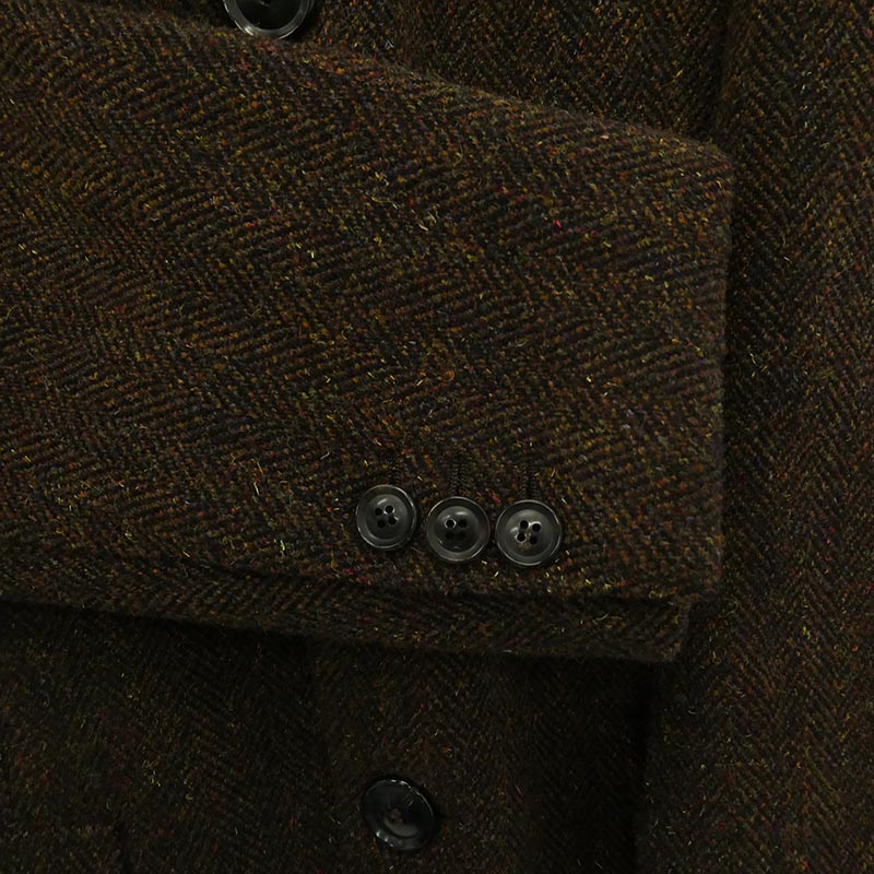 リアルマッコイズ MJ15121 JM Tweed Jacket ウール ツイード ヘリンボーン スポーツ 3B テーラードジャケット 買取実績 画像