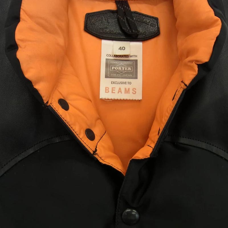 ロッキーマウンテンフェザーベッド 450-492-64 ×PORTER×BEAMS ポーター ビームス ダウン ベスト 買取実績 画像