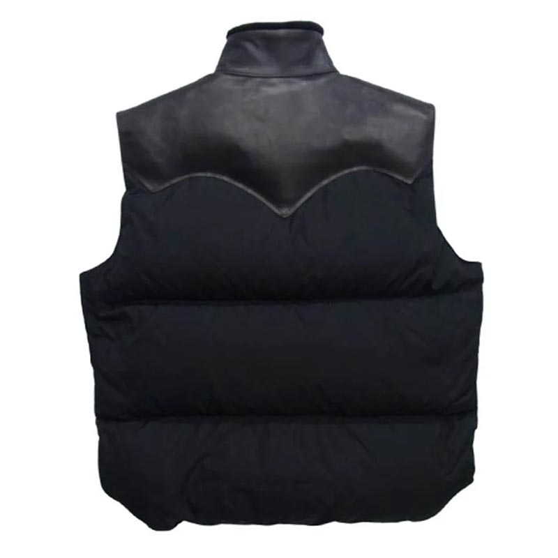 ロッキーマウンテンフェザーベッド ホースハイド 切替 ChristyVest クリスティベスト ダウン ベスト 買取実績 画像
