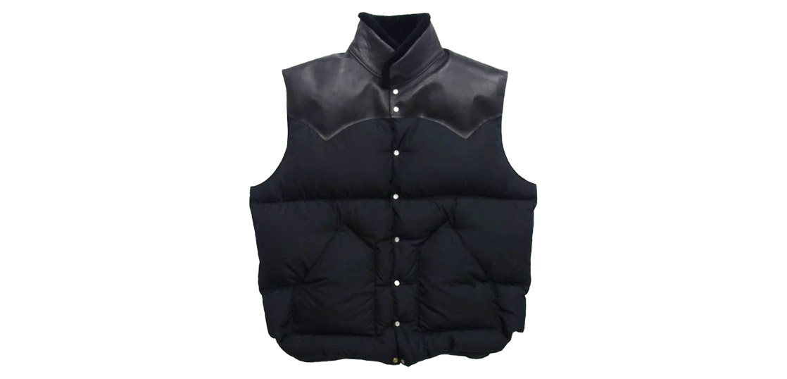 ロッキーマウンテンフェザーベッド ホースハイド 切替 ChristyVest クリスティベスト ダウン ベスト 買取実績