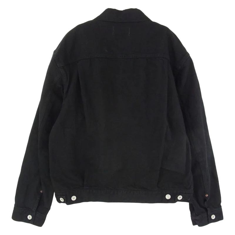 ロンハーマン 26SS 4320400087 コットン ヘンプ 2nd ブラック デニム ジャケット 買取実績 画像