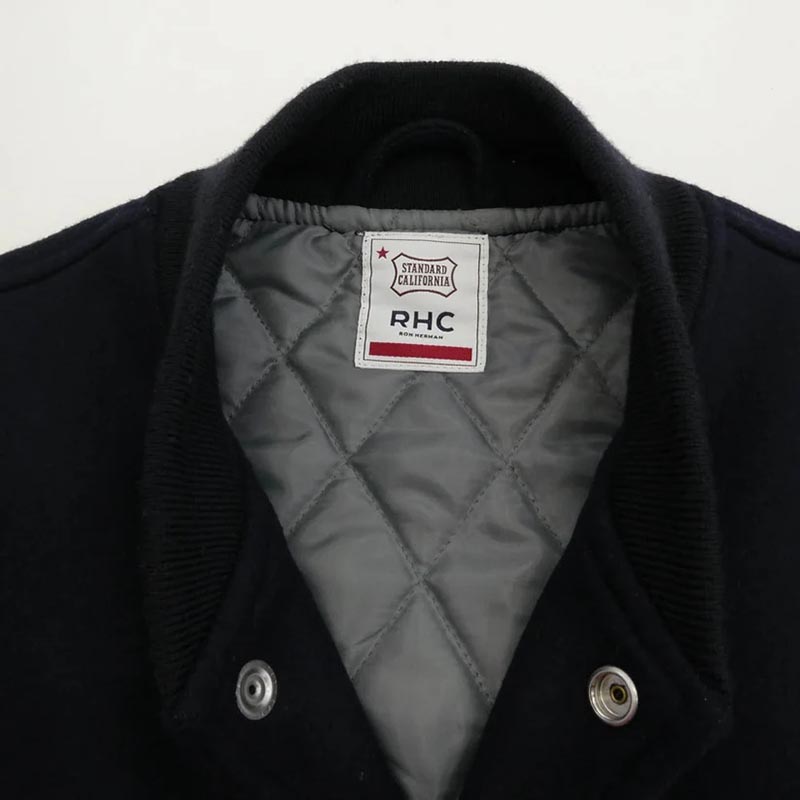 ロンハーマン x STANDARD CALIFORNIA スタンダードカリフォルニア Varsity Jacket バーシティー スタジャン ジャケット 買取実績 画像