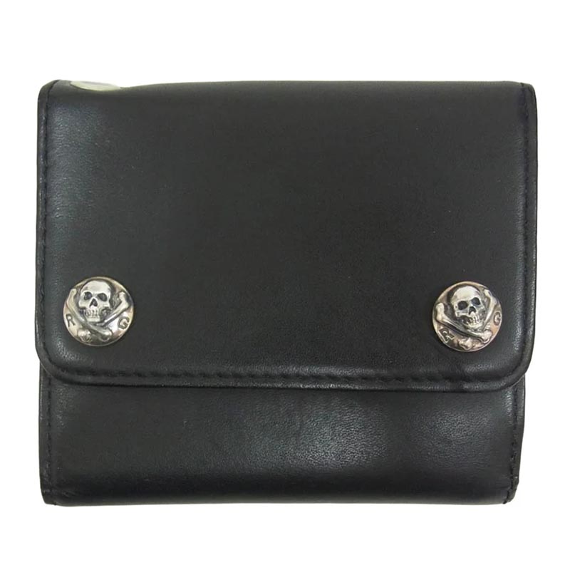 ルードギャラリー RG1423 THREE FOLD WALLET SKULL 財布 買取実績