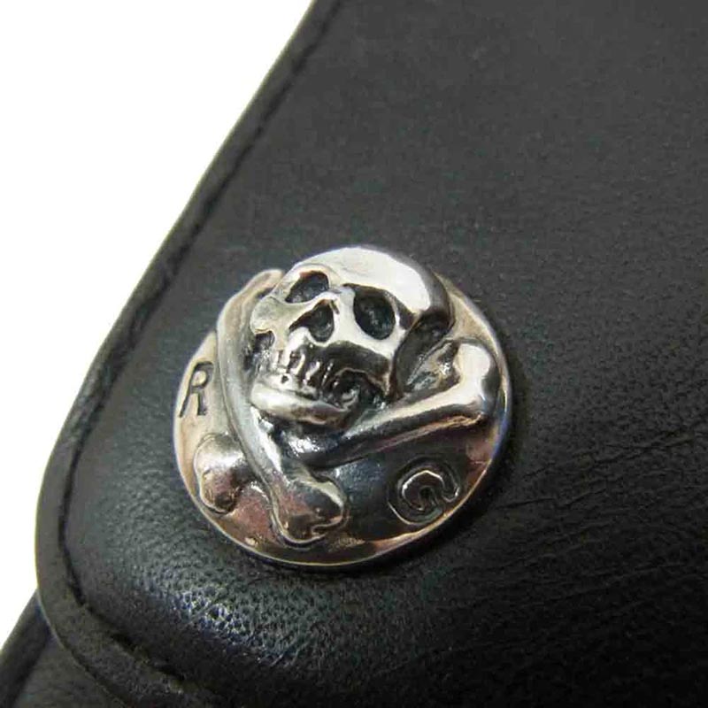 ルードギャラリー RG1423 THREE FOLD WALLET SKULL スリー フォールド スカル 三つ折り レザー ウォレット 財布 買取実績 画像