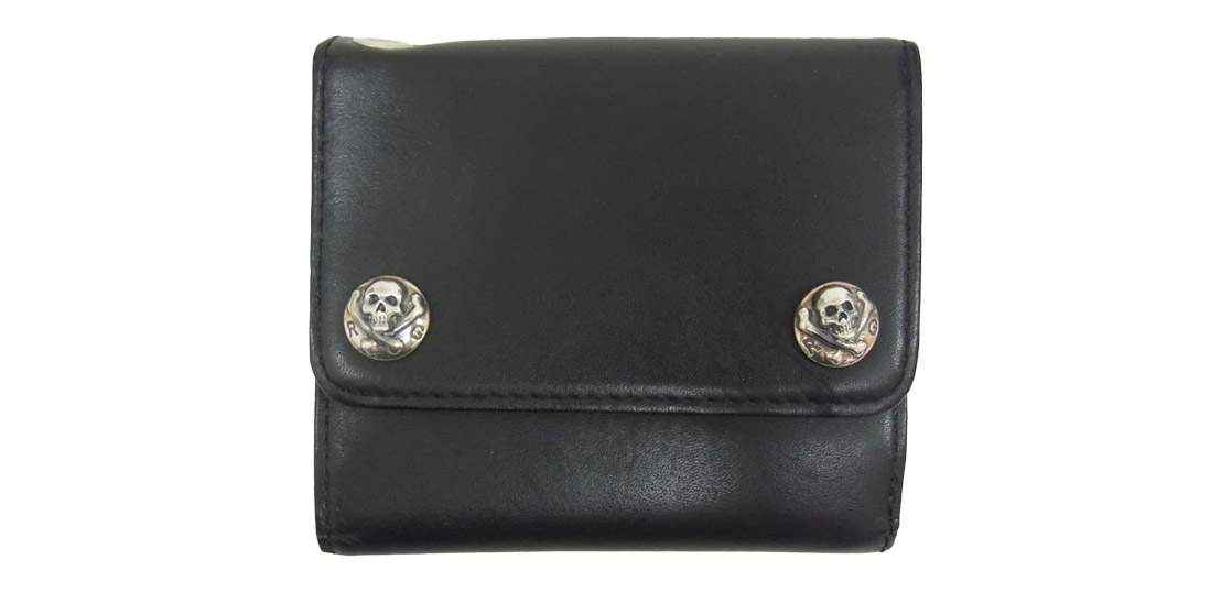 ルードギャラリー RG1423 THREE FOLD WALLET SKULL 財布 買取実績
