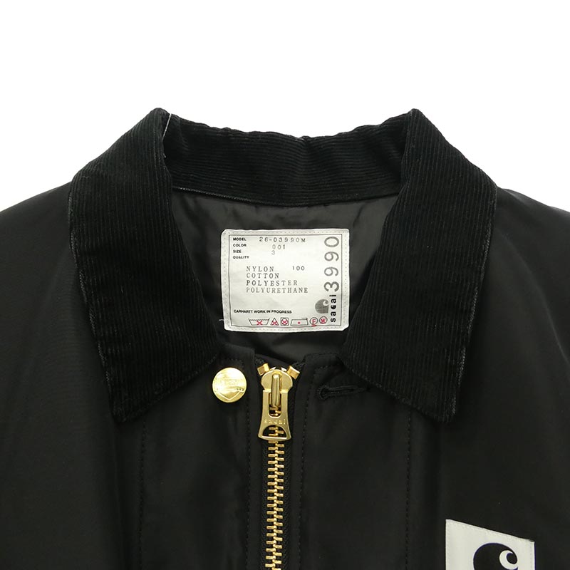 サカイ 26SS 26-03990M x Carhartt WIP Nylon Twill Duck Blouson カーハート ナイロン ツイル ダック ブルゾン ジャケット 買取実績 画像