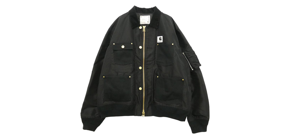 サカイ 26SS 26-03990M × Carhartt WIP Nylon Twill Duck Blouson 買取実績