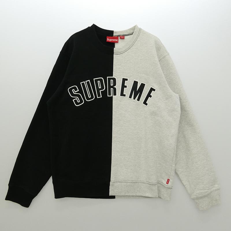 シュプリーム 18AW Split Crewneck Sweatshirt 買取実績