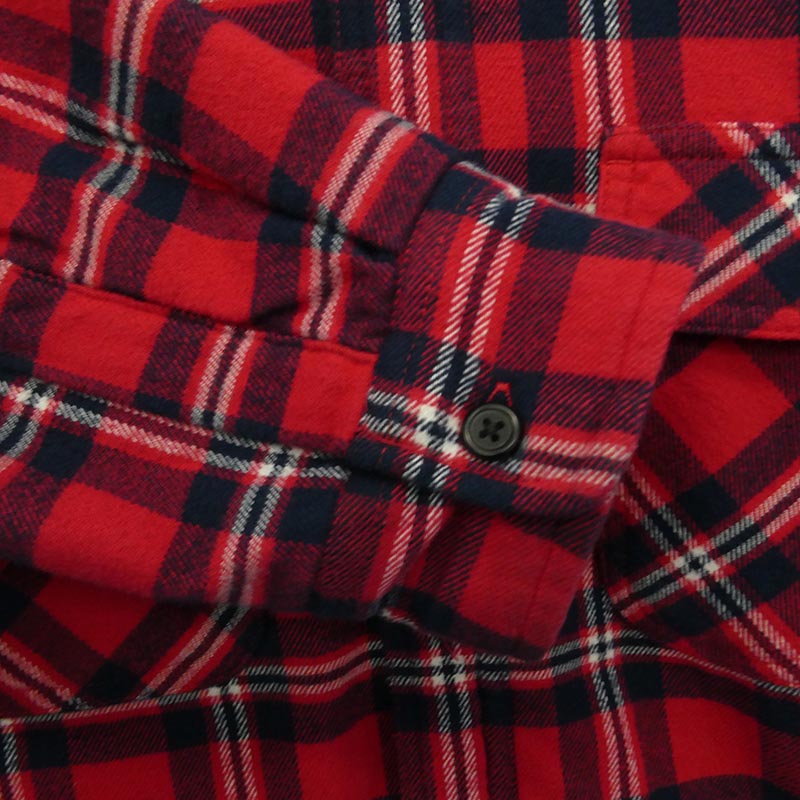 シュプリーム 19AW Arc Logo Quilted Flannel Shirt ロゴ チェック キルティング フランネル 長袖 シャツ 買取実績 画像