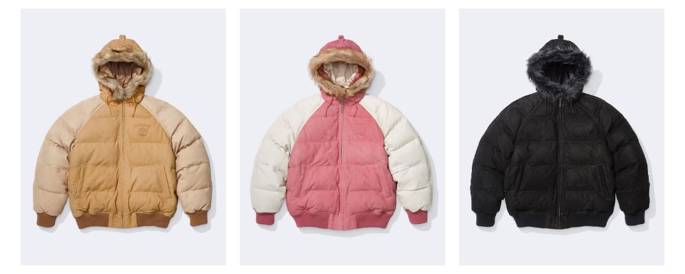 Supreme 2026AW Week10発売予定アイテムまとめ｜ブランド古着買取専門店LIFESupreme®/Timberland® Suede Puffer Jacket 242,000円 画像