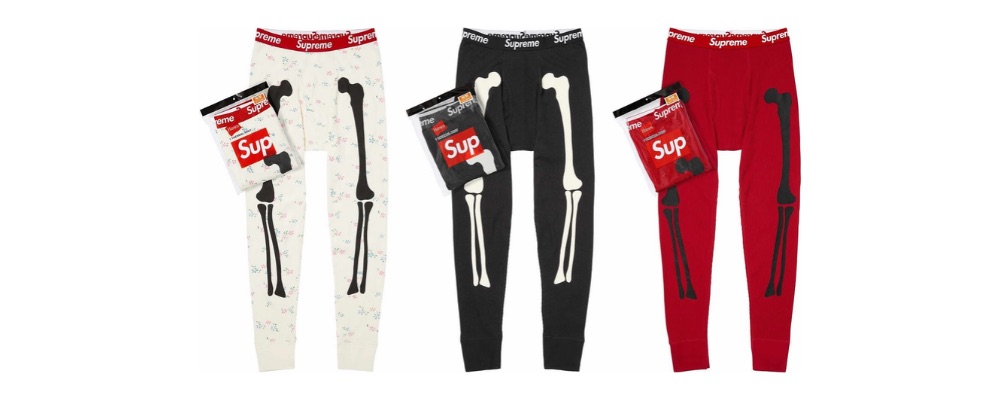 Supreme 2026AW Week10発売予定アイテムまとめ｜ブランド古着買取専門店LIFESupreme®/Hanes® Bones Thermal Pant (1 Pack) 6,050円 画像