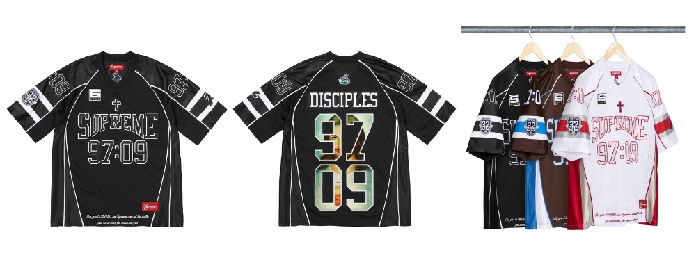 Supreme 2026AW Week7発売予定アイテムまとめ｜ブランド古着買取専門店LIFEDisciples Football Jersey 29,700円画像