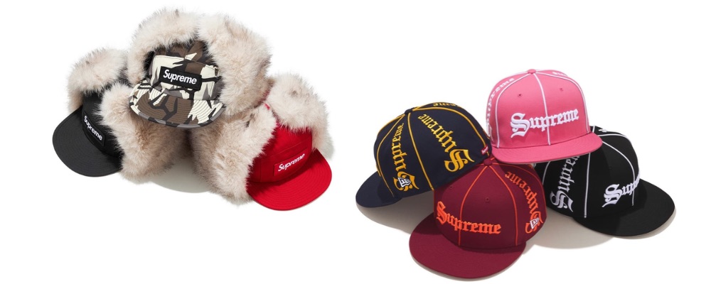 Supreme 2026AW Week7発売予定アイテムまとめ｜ブランド古着買取専門店LIFEGORE-TEX Earflap Camp Cap 14,300円 / Piping Script New Era® 10,450円画像