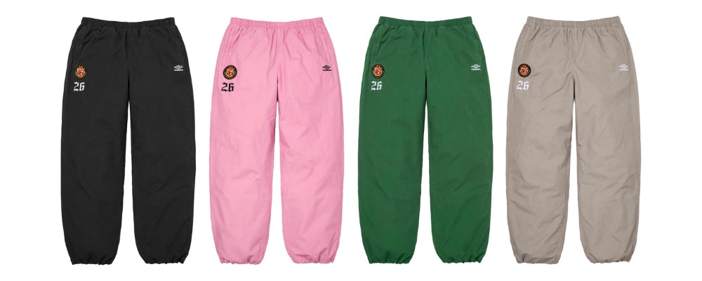 Supreme 2026AW Week7発売予定アイテムまとめ｜ブランド古着買取専門店LIFESupreme®/Umbro® Cotton Ripstop Track Pant 29,700円画像