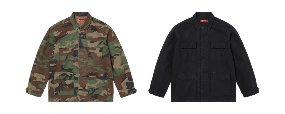 Supreme 2026AW Week7発売予定アイテムまとめ｜ブランド古着買取専門店LIFERipstop BDU Shirt Jacket 33,000円画像